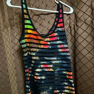 BKE tank XL. Gorgeous fitted tank with netted sections.